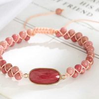 rhodochrosite bracelet