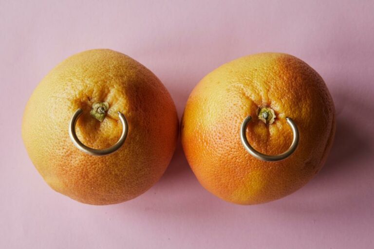 Orange piercings