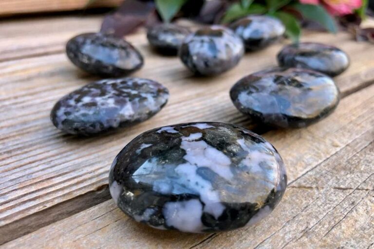 Indigo Gabbro Polished Stone