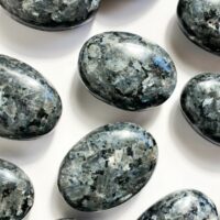 Larvikite Palm Stone