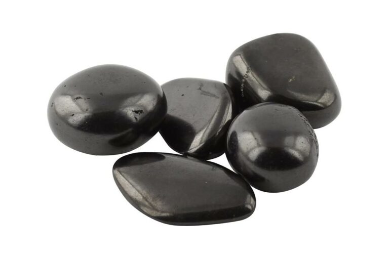 Shungite tumbled stones