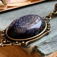 Blue Sandstone Pendant