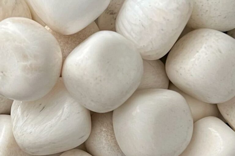 Polished Scolecite Tumbled Stones