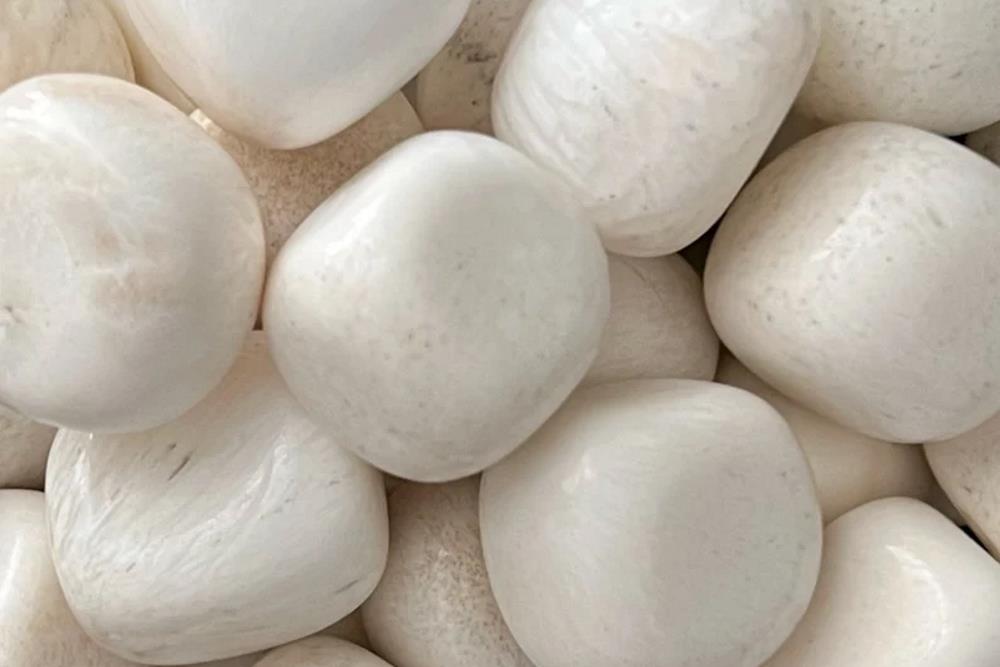 Polished Scolecite Tumbled Stones
