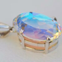 Angel Aura Quartz Pendant