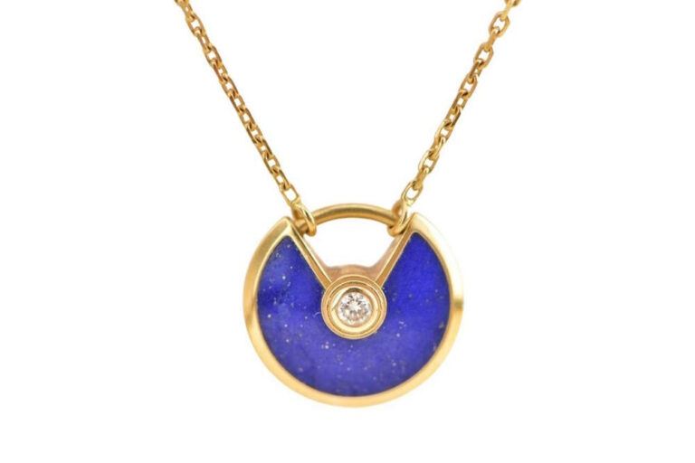 Amulette de Cartier Lapis Lazuli