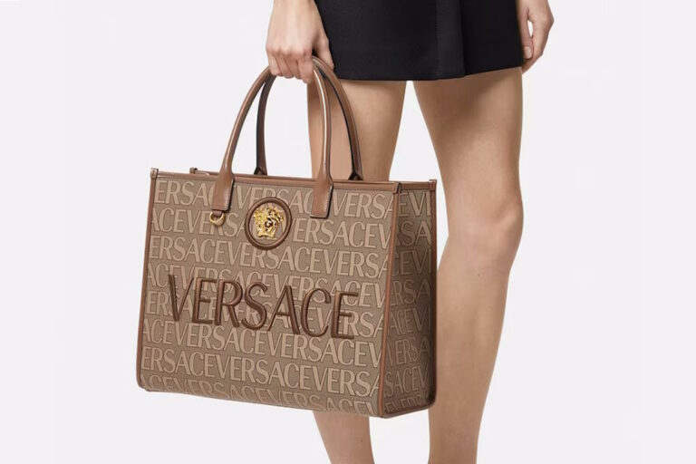 Versace large tote bag